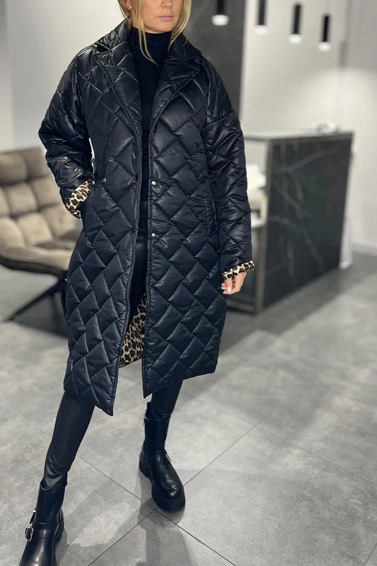 Amy™ | Leopard Elegance Coat