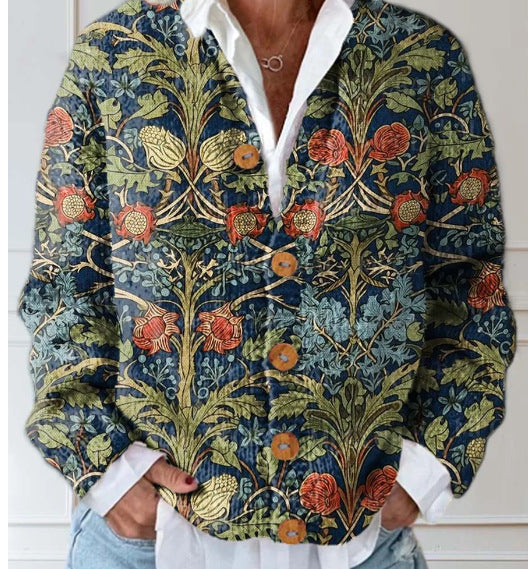 Chloe™ Floral Knit Cardigan