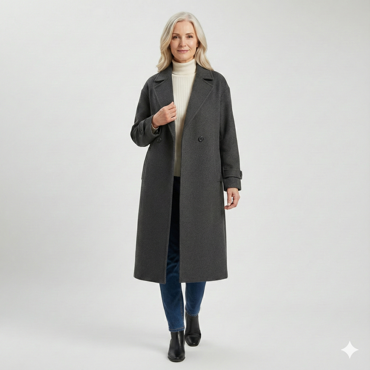 Elora - Longline Luxe Coat