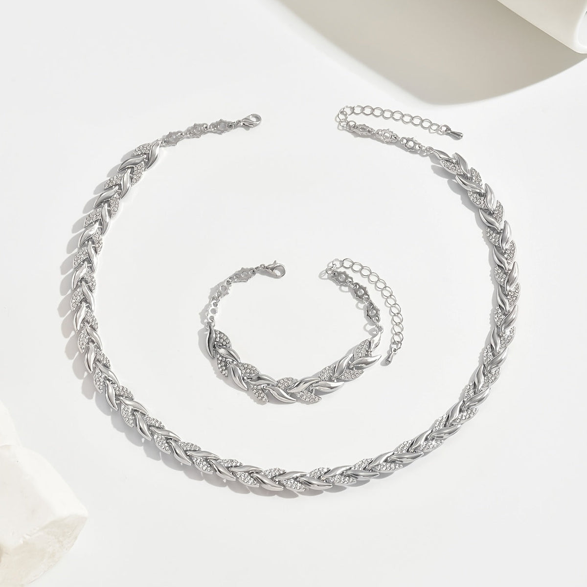 LEÏNA™ | Necklace & Bracelet Mermaid