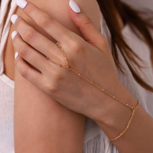 MYLENE™ – Dainty Hand Chain Bracelet