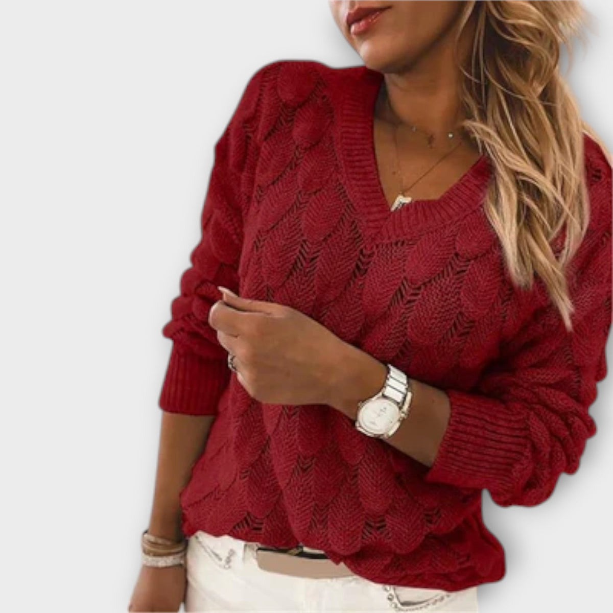 Noemier - V-Neck Jumper