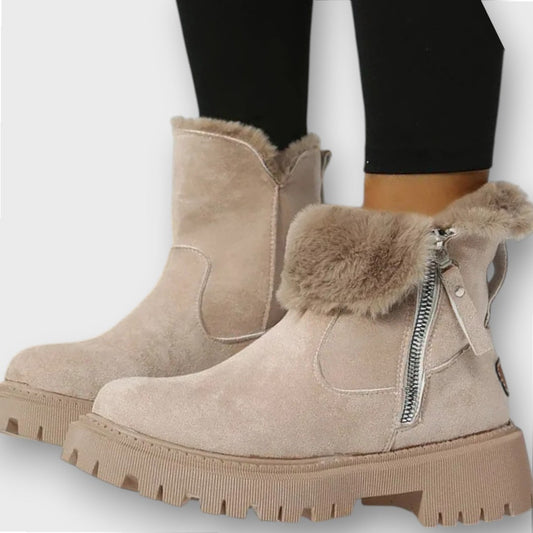 Norvyn – Cozy faux-fur winter ankle boots