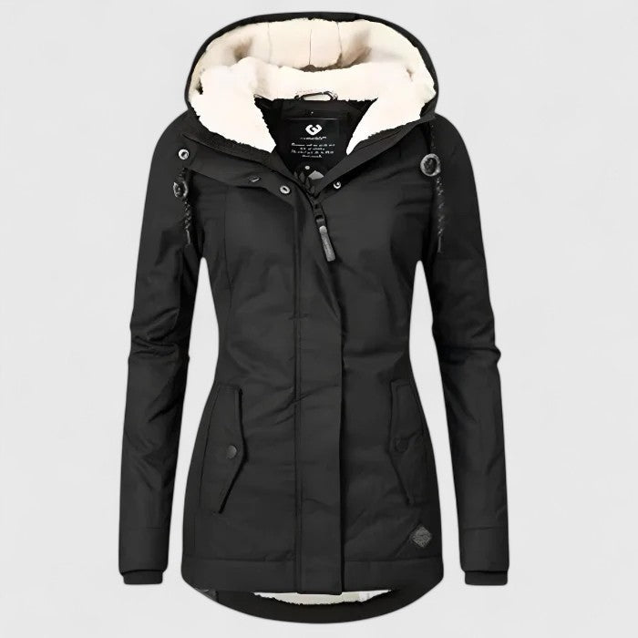 Seravia™ – Waterproof Winter Jacket with Hood