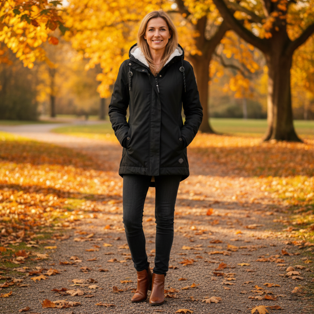 Seravia™ – Waterproof Winter Jacket with Hood