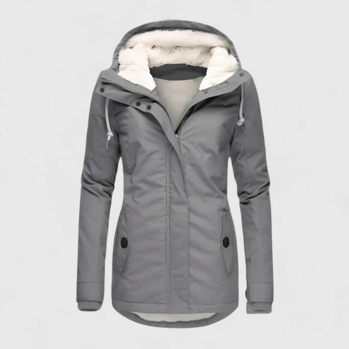 Seravia™ – Waterproof Winter Jacket with Hood