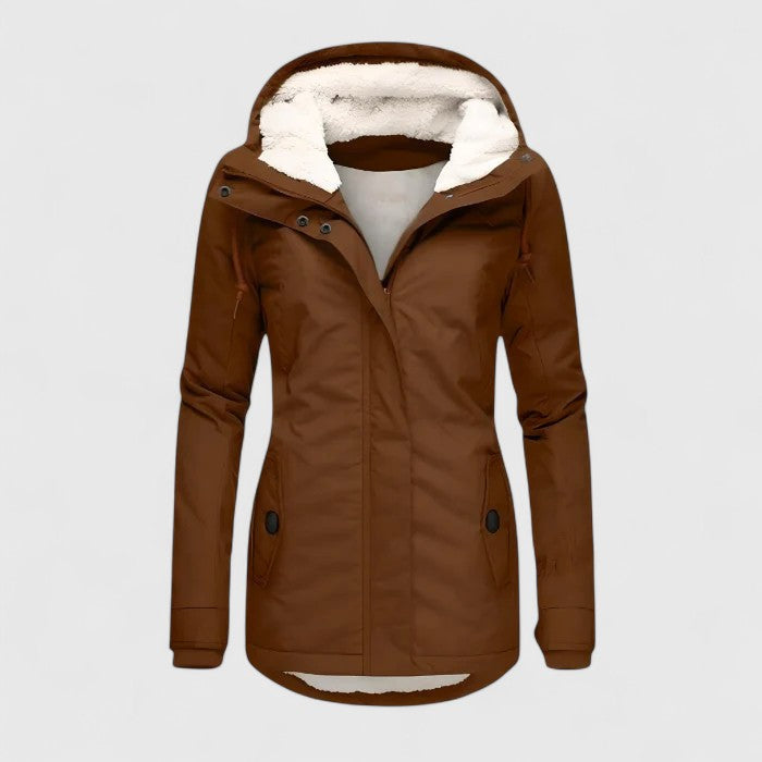 Seravia™ – Waterproof Winter Jacket with Hood