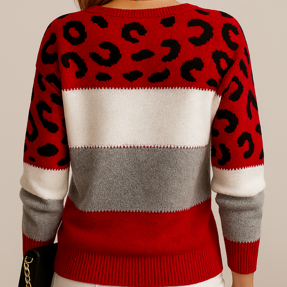 Stacy™ | Leopard Elegance Jumper