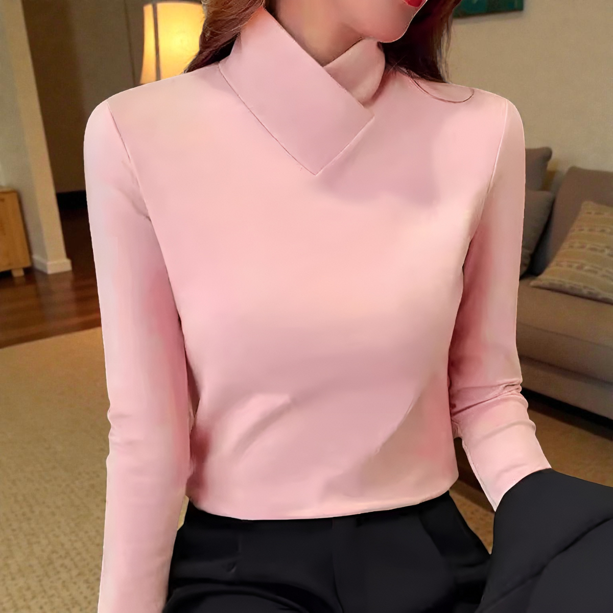 STAZIA™ | Elegant Roll Neck