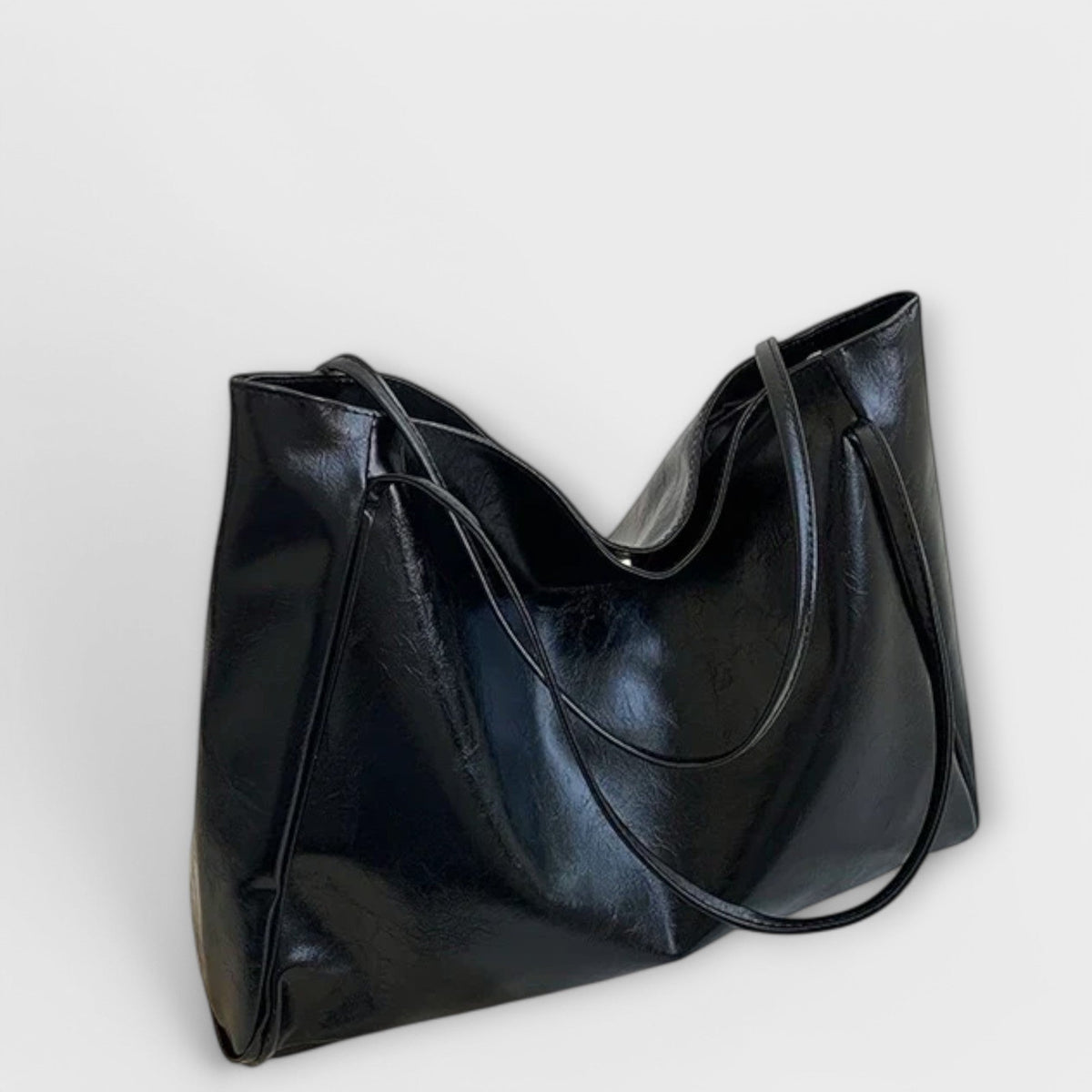 Valerie Blair | Women's Faux Leather Slouchy Shoulder Tote Bag