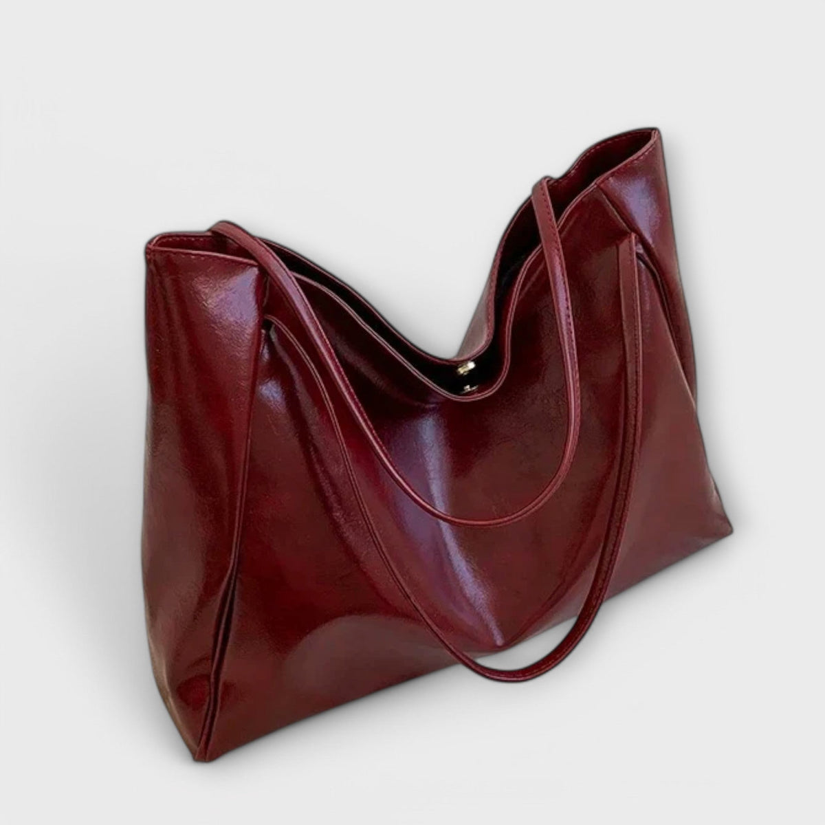 Valerie Blair | Women's Faux Leather Slouchy Shoulder Tote Bag